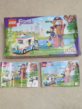 LEGO Friends Vet Clinic Ambulance & Treehouse Playset